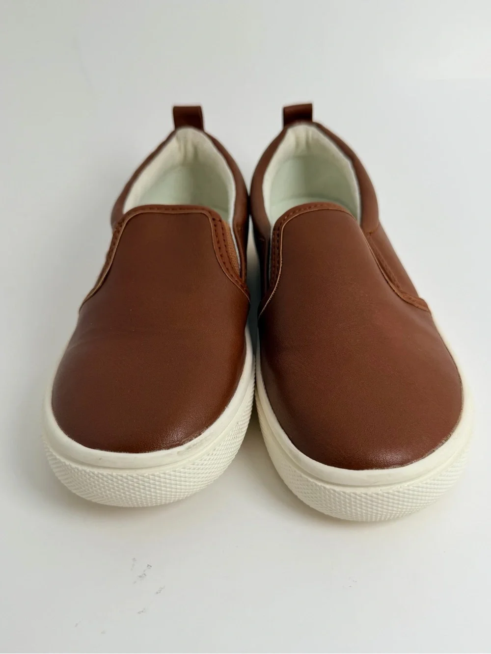 Cat & Jack Brown Slip-On Kids Dress Shoes